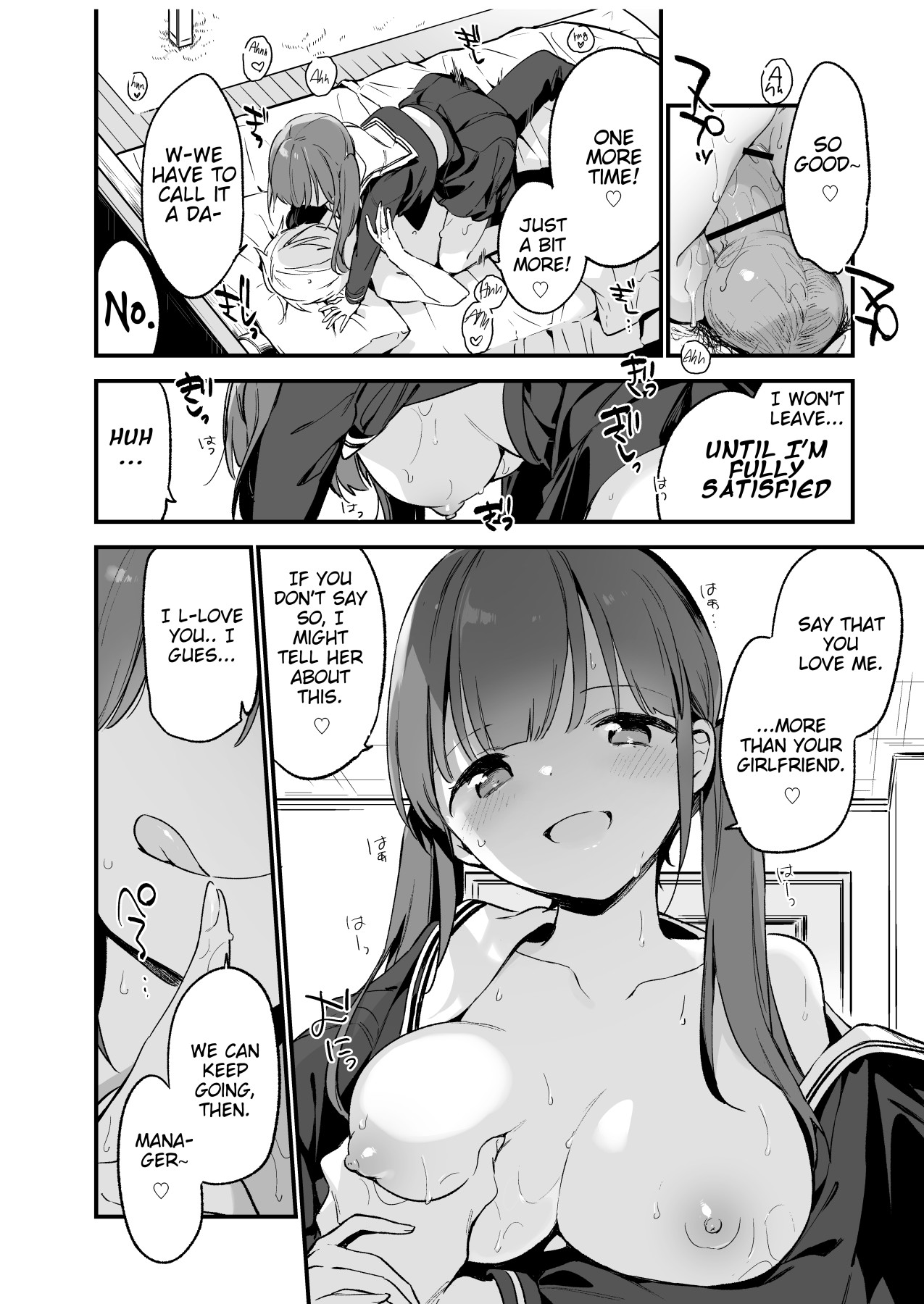 Hentai Manga Comic-Who Needs a Girlfriend Who Won't Let Me fuck Her When I Have a Schoolgirl Fuck Buddy-Read-29